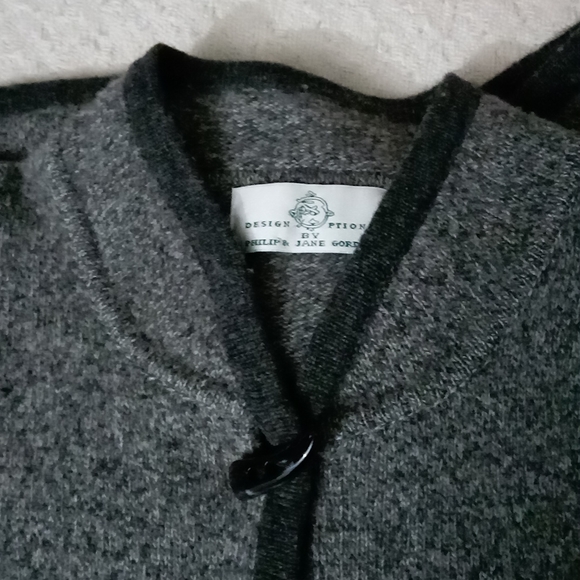 Design Options 100% Lambswool Long Sweater Duster - Picture 9 of 11